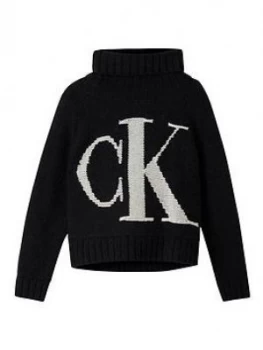 Calvin Klein Jeans Calvin Klein Jeans Logo Roll Neck Sweater