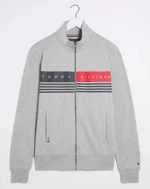 Tommy Hilfiger Logo Zip Through Sweat