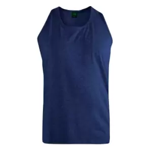 Duke Mens Fabio-1 Kingsize Muscle Vest (3XL) (Navy)