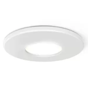 4LITE IP65 3000K LED Downlight - White