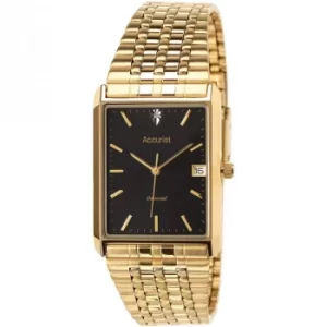 Mens Accurist Mens Diamond Watch