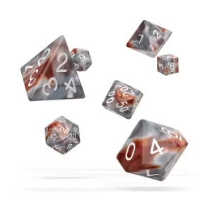 Oakie Doakie Dice RPG Set Gemidice (Silver Rust)