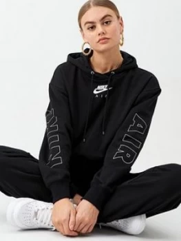 Nike NSW Air OTH Hoodie - Black, Size S, Women