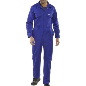 Click Workwear Boilersuit Royal Blue Size 58 Ref PCBSR58 Up to 3 Day