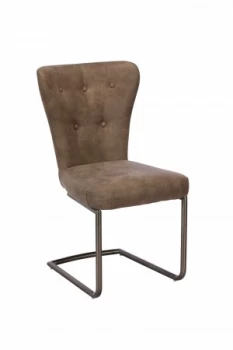 Linea Oxford Oscar Dining Chair Grey