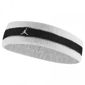 Nike Jordan Terrycloth Headband (One Size) (White/Black)