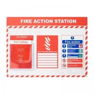 Fire Action Station 2, Safety Station, ACP 800mm x 600mm