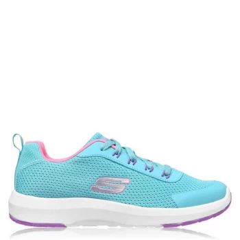 Skechers Dyna Tread Junior Girls Trainers - Turquoise