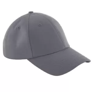 Beechfield Unisex Authentic 6 Panel Baseball Cap (One Size) (Graphite Grey)