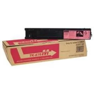 Kyocera TK875M Magenta Laser Toner Ink Cartridge