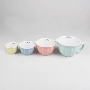 Sass & Belle Retro Pastel Measuring Cups (Set of 4)