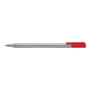 Staedtler triplus 334 fineliner Red