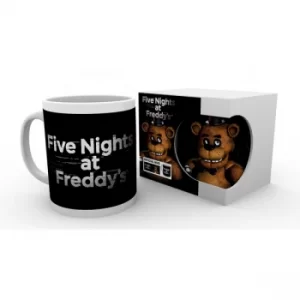 Five Nights at Freddys Logo Mug