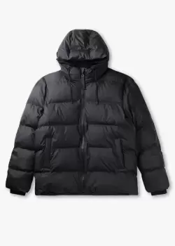 Rains Mens Alta Puffer Jacket W3T3 In Black