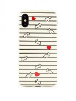 Radley Tpu Stripe Chalk iPhone Case iPhone X/Xs