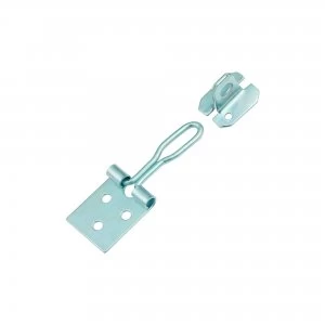 Wickes Wire Hasp and Staple - Zinc 75mm