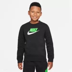 Nike Hybrid Crew Sweatshirt Junior Boys - Black