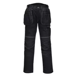 Portwest Mens PW3 Work Holster Trousers (38R) (Black)