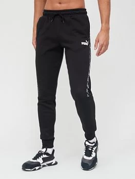 Puma Power Tape Sweat Pants - Black Size M Men