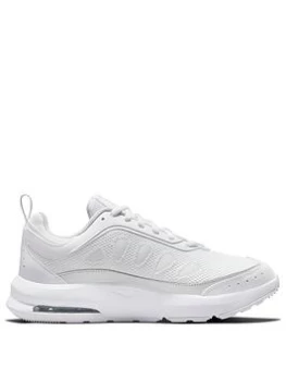 Nike Air Max AP - White/Silver, White/Silver, Size 5, Women