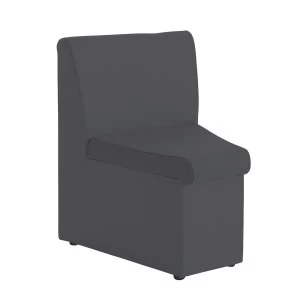 Dams Alto Modular Reception Seating Corner Unit - Charcoal