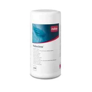 Nobo 1901438 Noboclene Cleaning Wipes Tub of 100