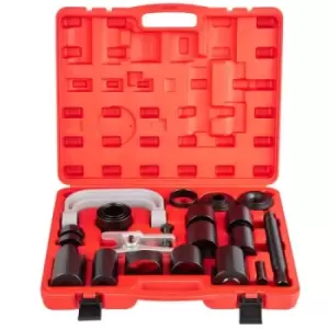 VEVOR 24 PCS Ball Joint Press Kit, U Joint Removal Tool Kit 4WD Adapters, Works on Most 2WD and 4WD Cars & Light Trucks, 45# Steel Brake Anchor Pins P