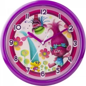 Childrens Character Trolls Wall Clock