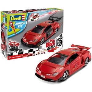 Red Pull Back Junior Revell Racing Car Kit