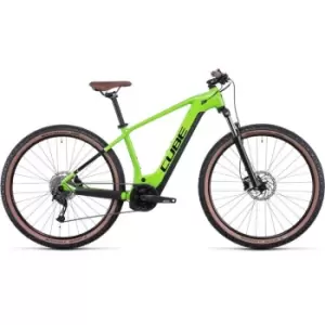 Cube Reaction Hybrid Performance 625 Electric Mountain Bike - Green