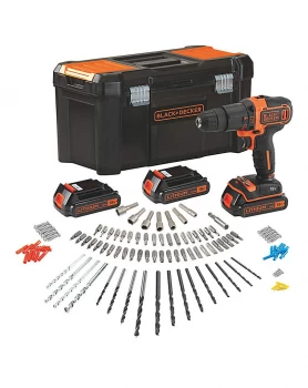 Black + Decker 18V Combi Hammer Kit