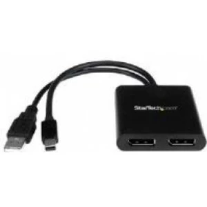 StarTech Mst Hub Mini Displayport To 2x Displayport