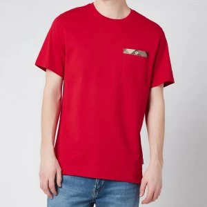 Barbour Mens Durness T-Shirt - Red - XL