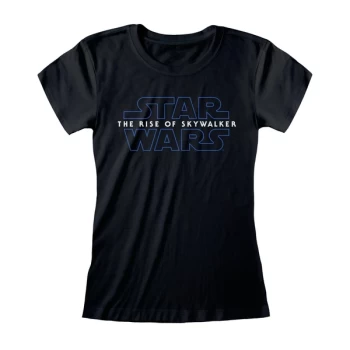 Star Wars IX - Logo Womens X-Large T-Shirt - Black