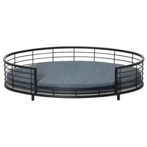 Pawhut Raised Dog Sofa For Small And Medium Dogs - Black