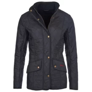 Barbour Womens Cavalry Polarquilt Jacket Navy 12