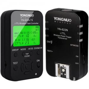 Yongnuo YN-622N i-TTL Wireless Flash Transceiver & TX Controller Kit for Nikon Cameras