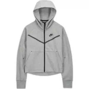 Nike Tech Fleece Zip Hoodie Womens - Grey