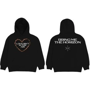 Bring Me The Horizon - Love Unisex Small Hoodie - Black