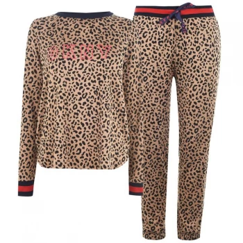 DKNY Vintage Lounge Set - BWN ANIMAL-209