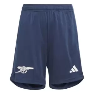 adidas Arsenal Third Shorts 2023 2024 Juniors - Blue