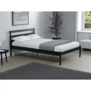 Luka Double Bed Black - Black