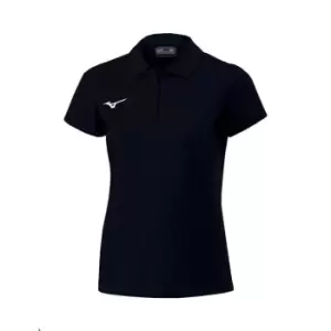 Mizuno Shizuoka Polo Shirt Womens - Black