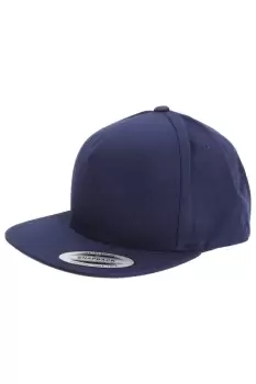 Flexfit Plain Classic 5 Panel Snapback Cap