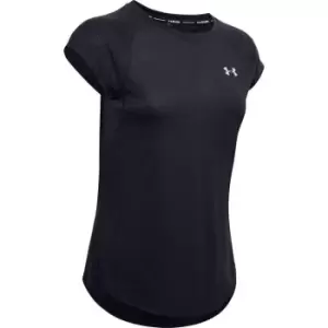 Under Armour Steaker 2 Short Sleeve T Shirt Womens - Black