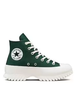 Converse Chuck Taylor All Star Platform Lugged, Dark Green, Size 4, Women