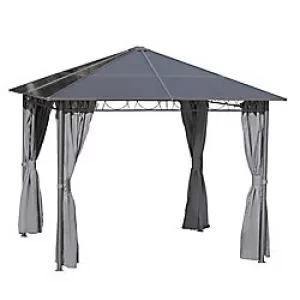 OutSunny Gazebo 84C-212 Dark Grey 2700 x 3000 x 3000 mm