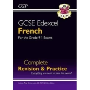 New GCSE French Edexcel Complete Revision & Practice (with CD & Online Edition) - Grade 9-1 Course by CGP Books...