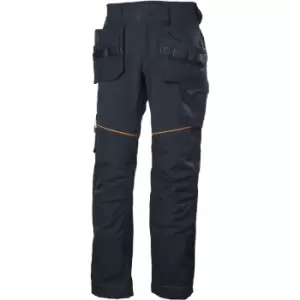 Helly Hansen Mens Chelsea Evolution Construction Trousers 32" R in Navy Polyamide/Elastane