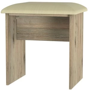 Robert Dyas Wilcox Ready Assembled Dressing Table Stool - Ash